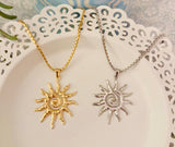 Fire Sun Necklace