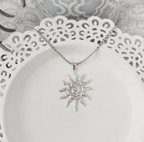 Fire Sun Necklace