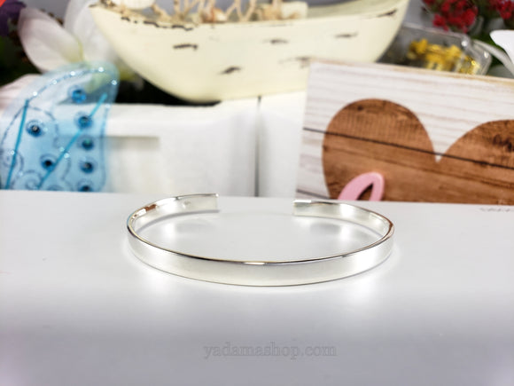 Slim Plain Cuff Bracelet