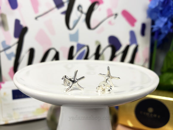 Plain Starfish Earrings