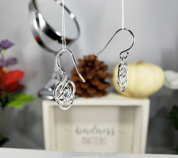 Celtic Triquetra Hook Earrings