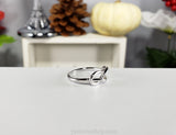 Figure Eight Knot Ring